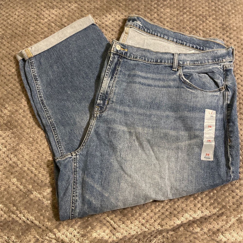 Old Navy Plus Size Boyfriend Jeans Size 28